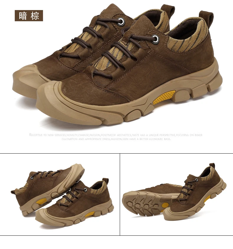 Мужская обувь для походов из натуральной кожи; Профессиональные походные ботинки; кожаные кроссовки для альпинизма; цвет черный, коричневый; осенне-зимняя обувь