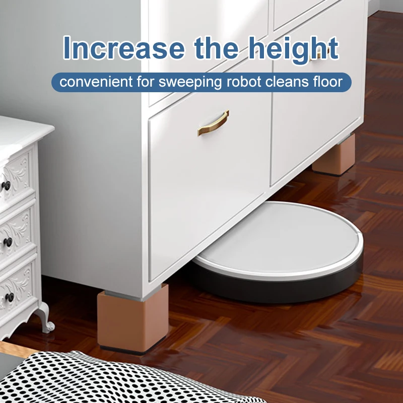 Steel Metal Sofa Table Pad Foot High Legs For Furniture Lifter increase 10cm Sofa Bed Chair Legs Pads Leg Desk Cabinet To Foot