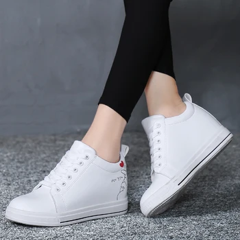 

Women Tennis Shoes Tenis Blancos Tenis Feminino Female Gym Sport Shoes Fitness Stability Height Increasing Thick Sole Trainers 7