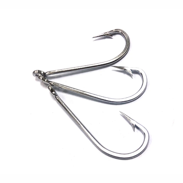 Stainless Steel Jigging Hooks  Stainless Steel Fishing Hook - Cn04 4/0  80pcs Fish - Aliexpress