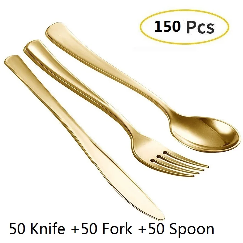 Gold 50 Sets 150PCS