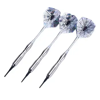 

3pcs Steel Tip Electronic Darts 18g Harrow Point Wing Needle Barrel Throwing