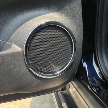 

Car Accessories ABS Interior Door Speaker Cover Trim 4pcs for Nissan Qashqai J11 Rogue Sport 2014-2020