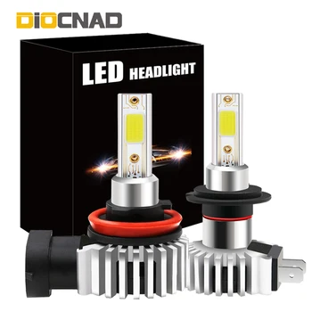 

2x H11 9006 HB4 9005 HB3 H4 H7 H8 H1 h3 Car LED Headlight Bulb Fog Light Lamp Canbus for fiat 500 grande punto ducato freemont