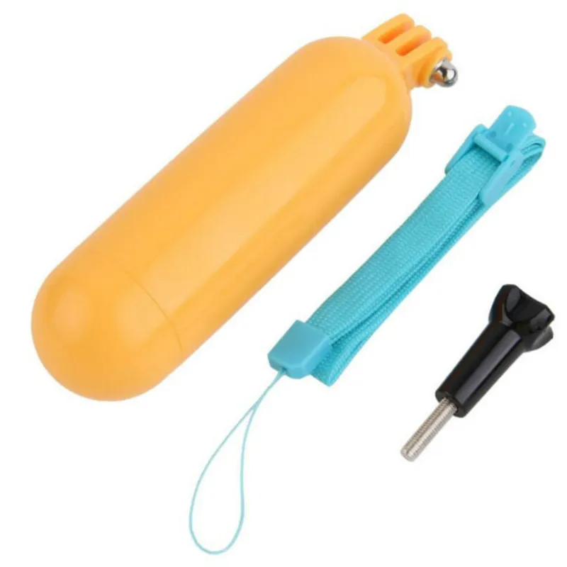 Аксессуары для Go Pro желтый плавающий держатель монопод ручка Штатив Gopro Hero 7 6 5 Xiaomi