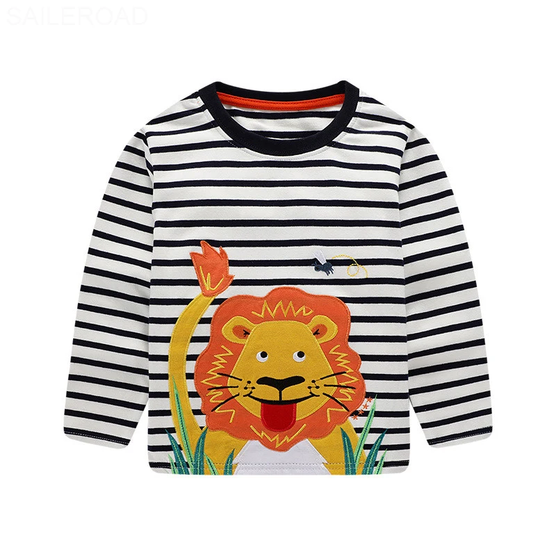 Little maven/Осенняя футболка с длинным рукавом и вышивкой клубники для маленьких девочек от 2 до 7 лет осенняя одежда для маленьких девочек топы для детей - Цвет: 7007 same picture