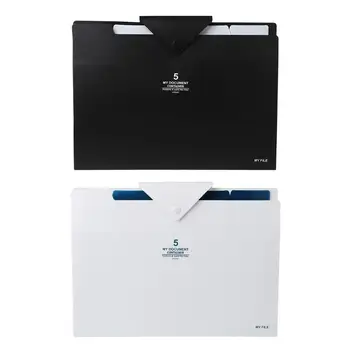 

5 layer Organ Storage Document Hold Papers Multi-function better Accordion A4 File Bag Folder