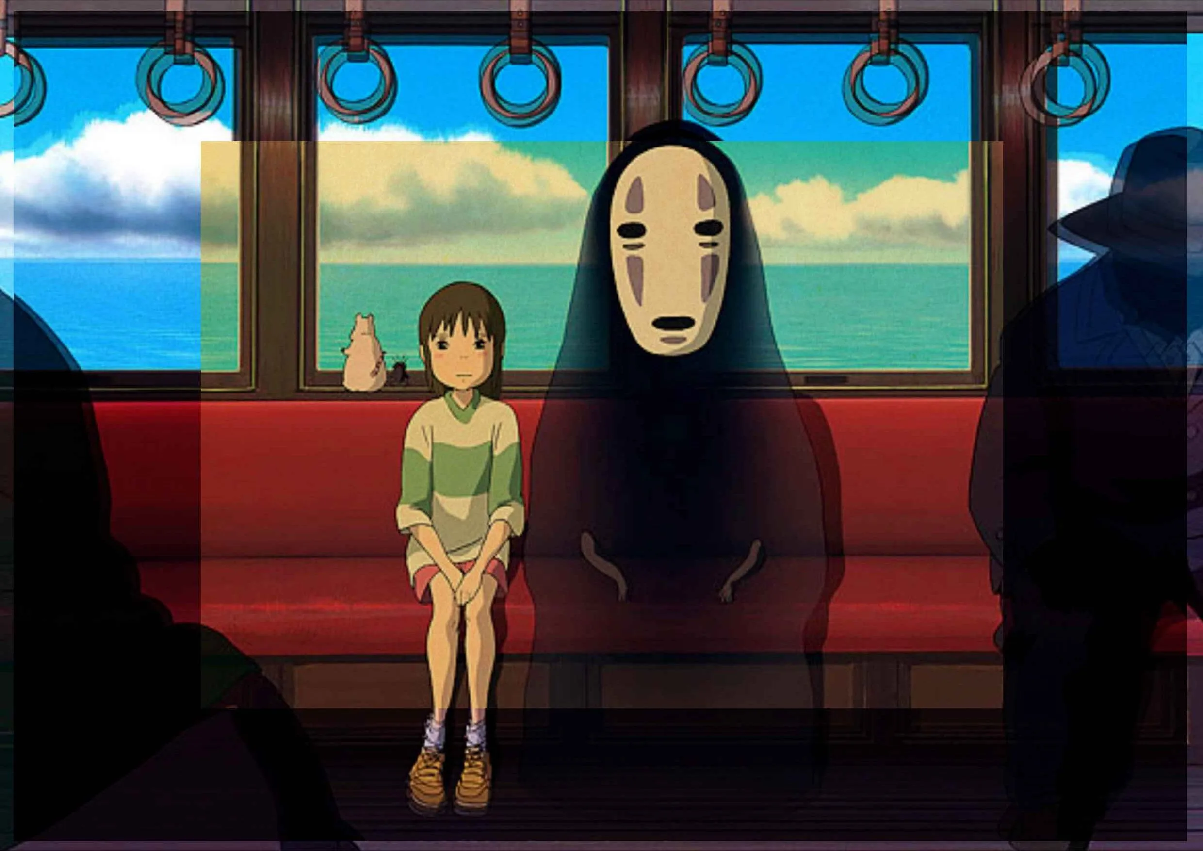 Ghibli Миядзаки Хаяо анимация Унесенные спиром ретро постер винтажный постер настенное украшение для домашнее барное кафе для детской комнаты