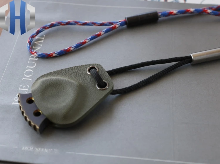 DIY титана сплава шнурок зонтик веревка ручной веревки подвесной ключ веревка пряжка