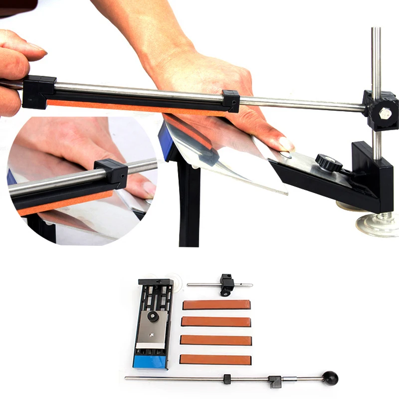 

Hoomall Fixed Angle Knife Sharpener Professional Sharpening Tool Set With Stone Iron Steel Grindstone Diamond Grinding Board