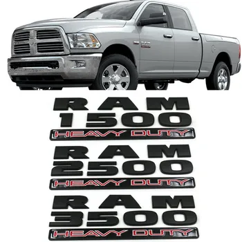 

Car Styling Emblem Badge For Dodge RAM 1500 2500 3500 3D Heavy Duty Logo ABS Body Rear Trunk Sticker Auto Accessories Decoration