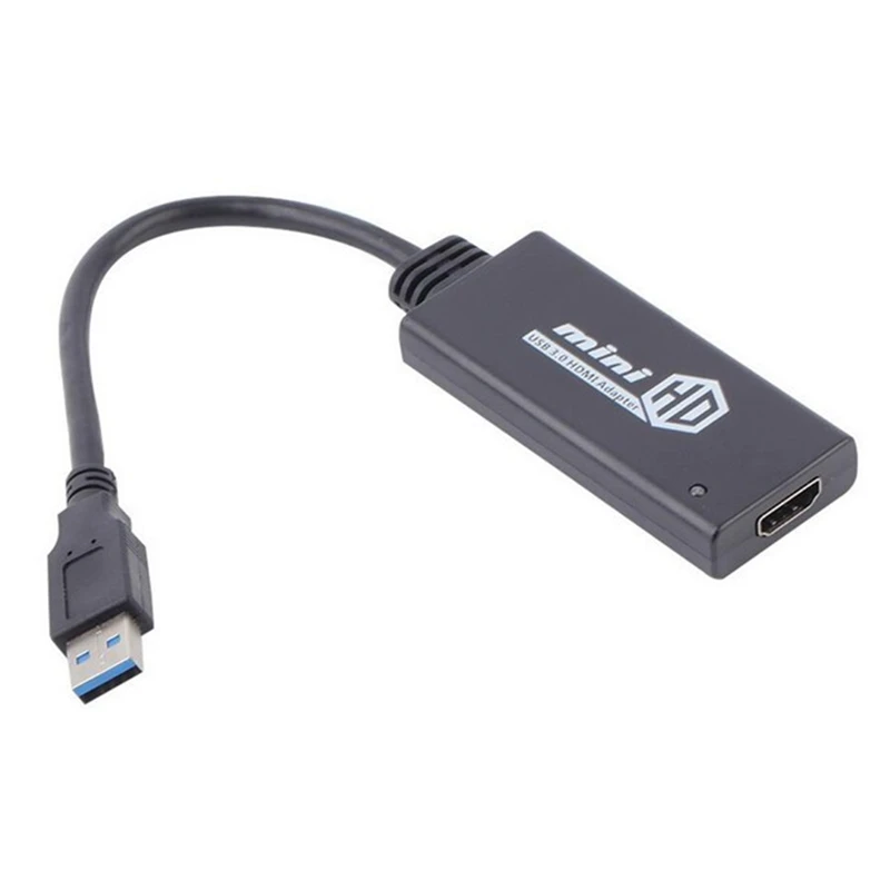 USB 3.0 To HDMI-compatible MINI HD 1080P Video Cable Adapter