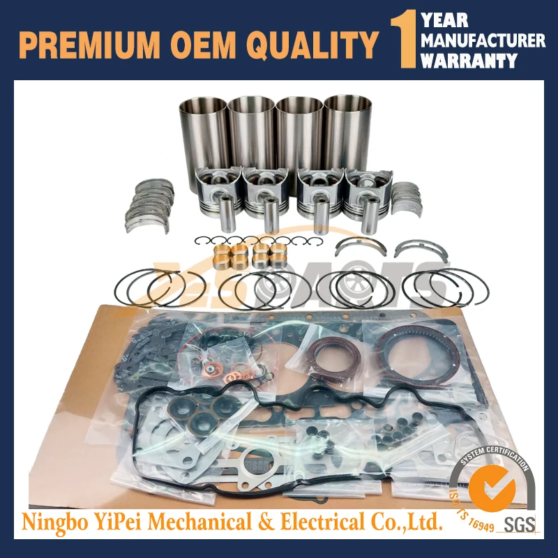 For Kubota V3300 Direct Injection Engine Rebuild Kit STD BOBCAT S220 S250 S300 | Автомобили и мотоциклы