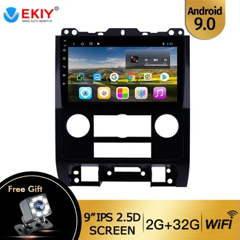 

EKIY 9'' 2 din Android 9.0 Car GPS Radio for Ford Escape 2007 2008 2009 2010 20112012 Unit Player support Carplay SWC OBD2 DVR