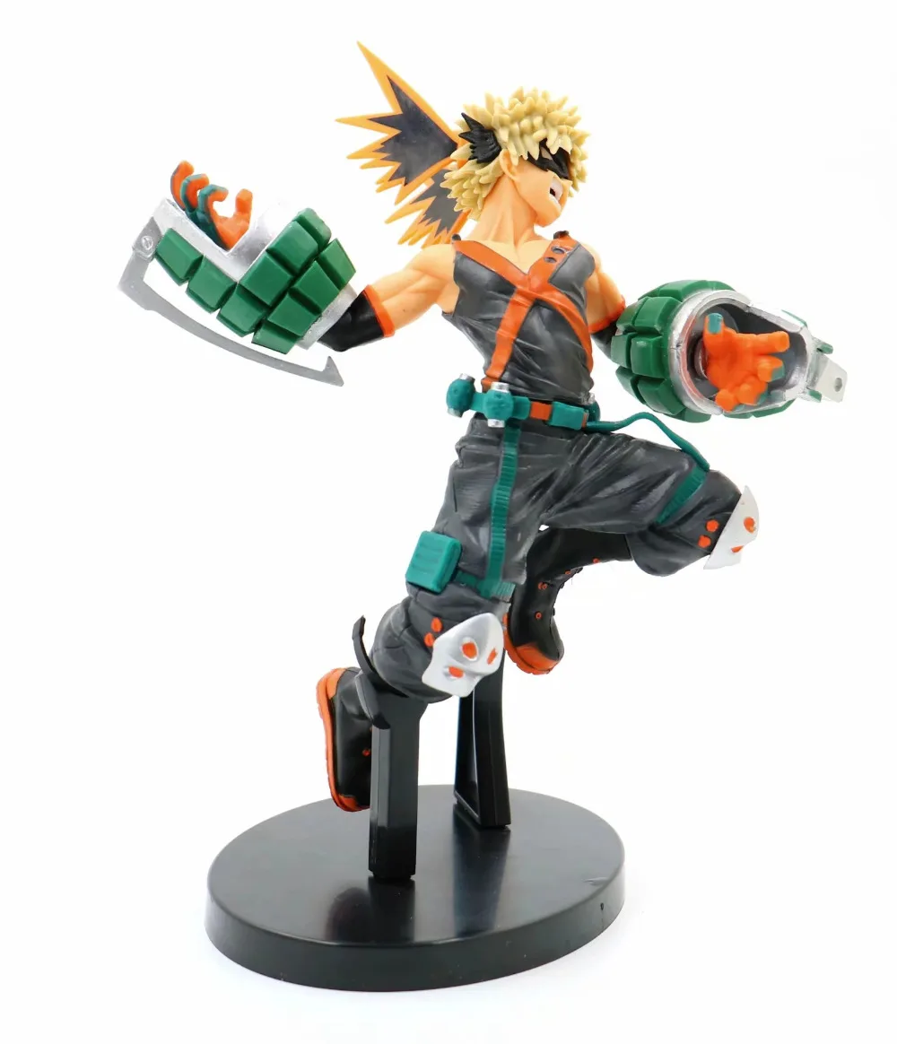 

14cm My Hero Academia Ground Zero Bakugou Katsuki Midoriya Izuku Todoroki Shoto action figure toys Christmas gift doll