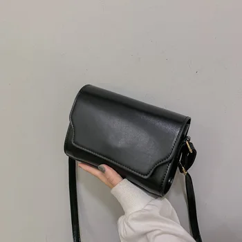 

Fashion Woman Shoulder Bag PU Leather Youth Ladies Small Square Bag light Wild Simple Female Daily Messenger Bag high quality