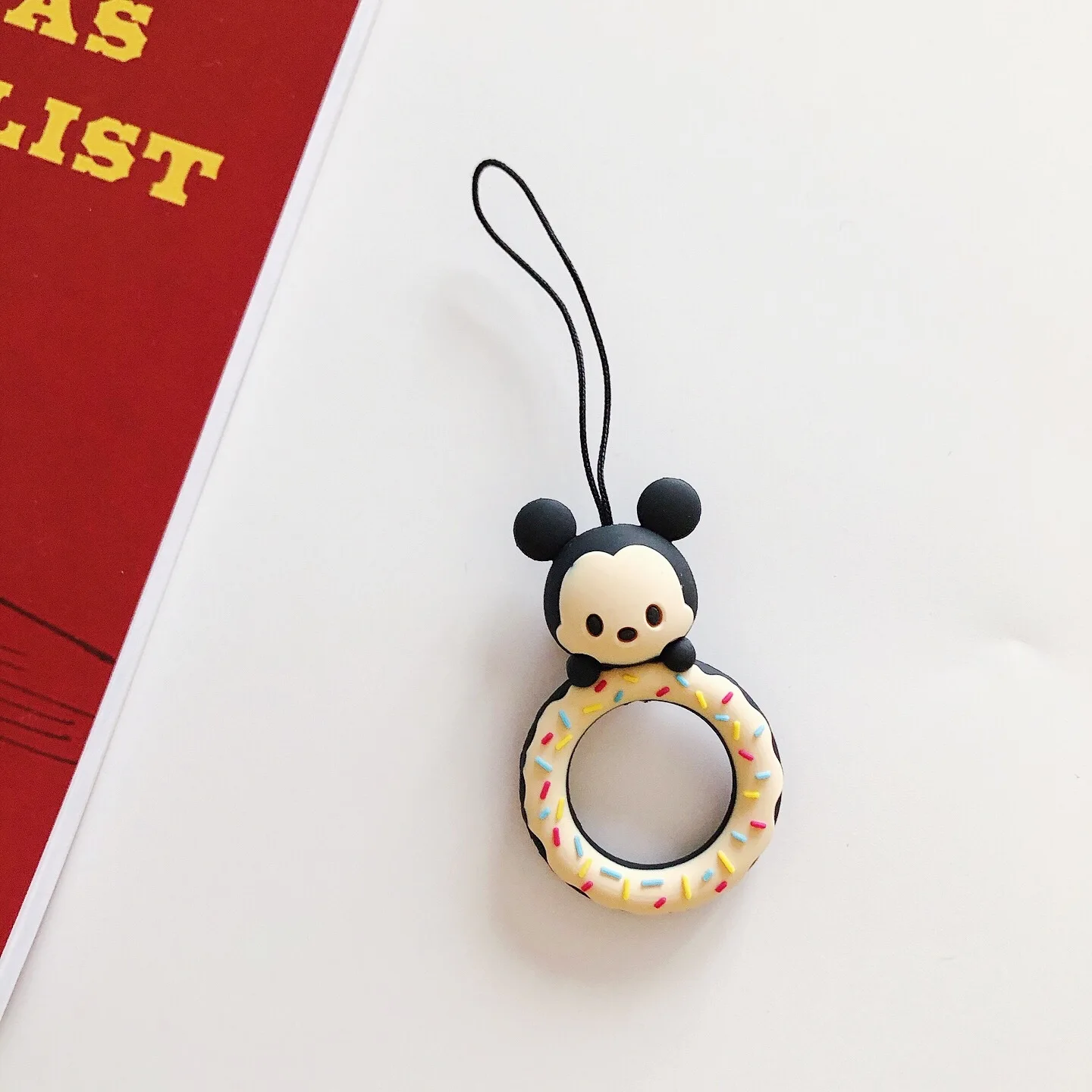 Универсальный удобный ремешок kurze lanyard katze handy gart USB schlussel zubehor cartoon handy lanyard - Цвет: E