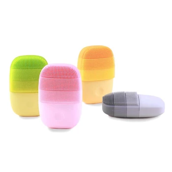 

Xiaomi Inface Sonic IPX7 Waterproof Electric Deep Facial Cleaning Brush Rechargeable Colorful Face Three Modes Cleaner