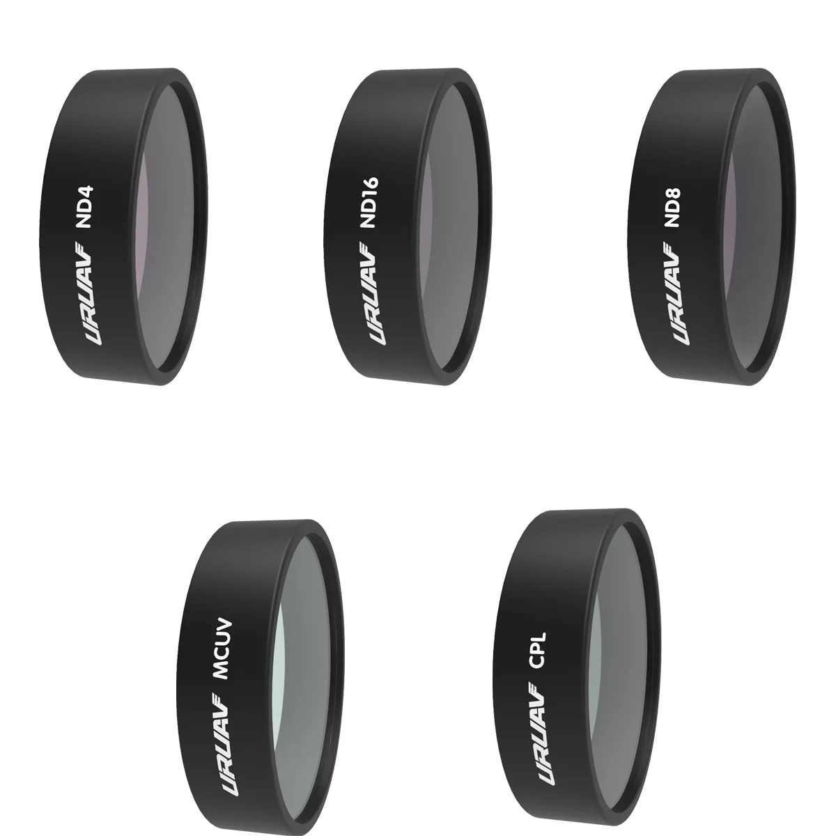 Комплект фильтров URUAV ND4/ND8/ND16/ND32/CPL/STAR/UV для камеры FIMI X8 SE HD 4K