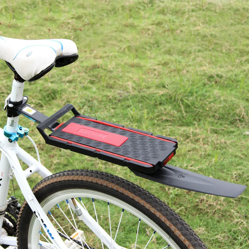 

Bicycle Rear Carrier Quick Release Type with Splasher Goods Disc Brakes V-Brake Universal Shelf
