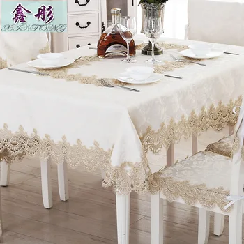 

Water Soluble Lace Table Cloth Tea Table Sand Release Living Room Dining Room Table Cloth Household Necessities Soft Decoration