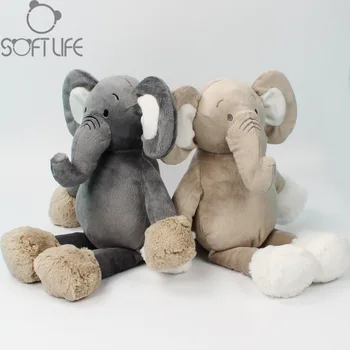

Plush Pacify Toy Gray Elephant Doll Baby Children Creative Birthday Gift