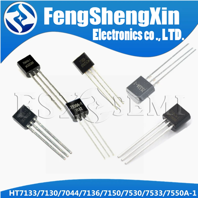 10pcs HT7133A-1 HT7130A-1 HT7044A-1 HT7136A-1 HT7150A-1 HT7530A-1 HT7533A-1 HT7550A-1 TO-92 7133/7130/7044/7136/7150/7530/7533 afbeelding