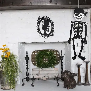 

Non-Woven Fabric Halloween Decoration Halloween Ornament Lively Decor Supplies Prop Spooky Hanging Home Bar Sign Door Hanging