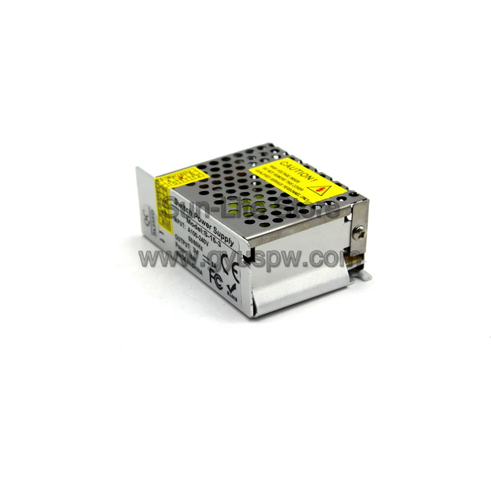 DC блок питания 3 в 5A 15 Вт светодиодный преобразователь драйвера AC100-240V к Dc3V SMPS адаптер питания s для полосы лампы светодиодный модуль xge ccтв