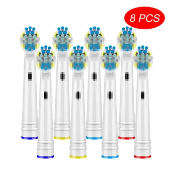 

8pcs Toothbrush Heads For Oral B Toothbrush Nozzles Compatible For Oral-B Braun D12013 D12013W D12523 D8011 D9525 D9511