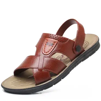 

Summer breathable men's sandals with soft bottom and soft surface sandals and slippers men's casual beach shoes S2nlxPa
