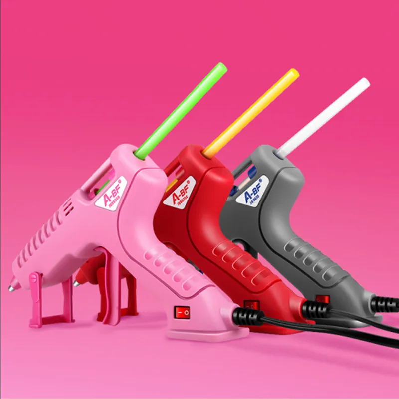 A-BF JQ8835/JQ8835B Hot Melt Glue Gun Industrial Grade Household DIY Hand Tool Power 60W Repair Heat 100V-240V | Инструменты