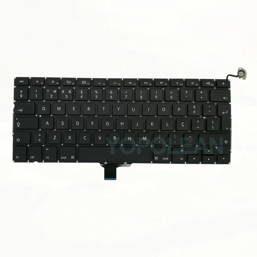 A1278 португальский клавиатура для MacBook Pro, моноблок 1" A1278 португальский клавиатура 2009-2012 лет
