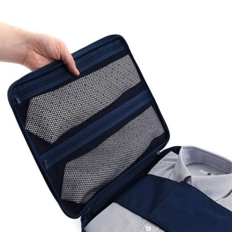 Business Packing Organizers Casual Travel Garment Tie Folder Bag Business Travel Organizer For Shirt Pants