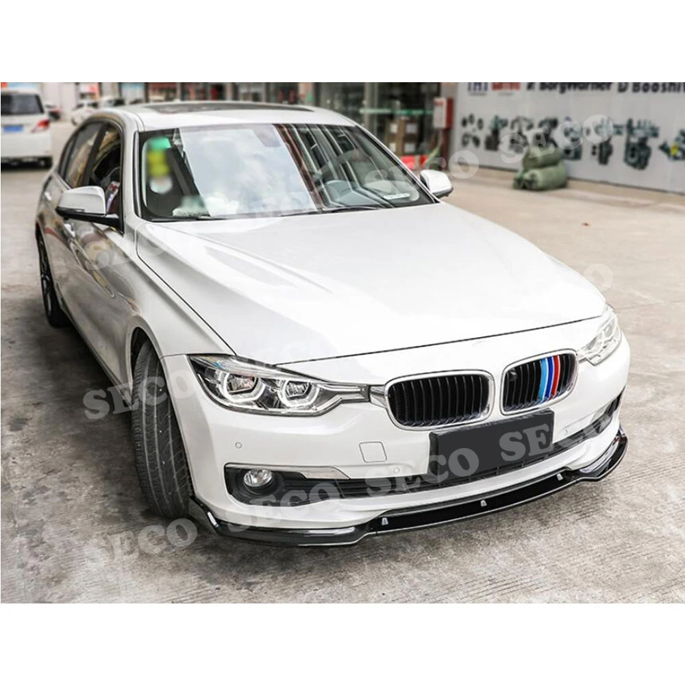 Стандартный бампер для BMW F30 F35 2012 2018 передний спойлер губ АБС пластик лопата