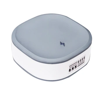 

Car Air Purifier Car Humidifier Negative Ions Air Cleaner Ionizer with Filter Remove PM2.5 Formaldehyde for Car Home Gray