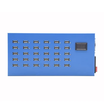 

Blue Color New 300W Slim USB Charging Dock 30 Ports USB Power Station Multiple Port USB Wall Charger Adapter for Hotel School