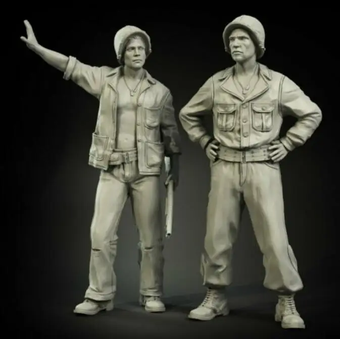 1/35 U.S. Танк Crew смола фигура строительный комплект | Игрушки и хобби