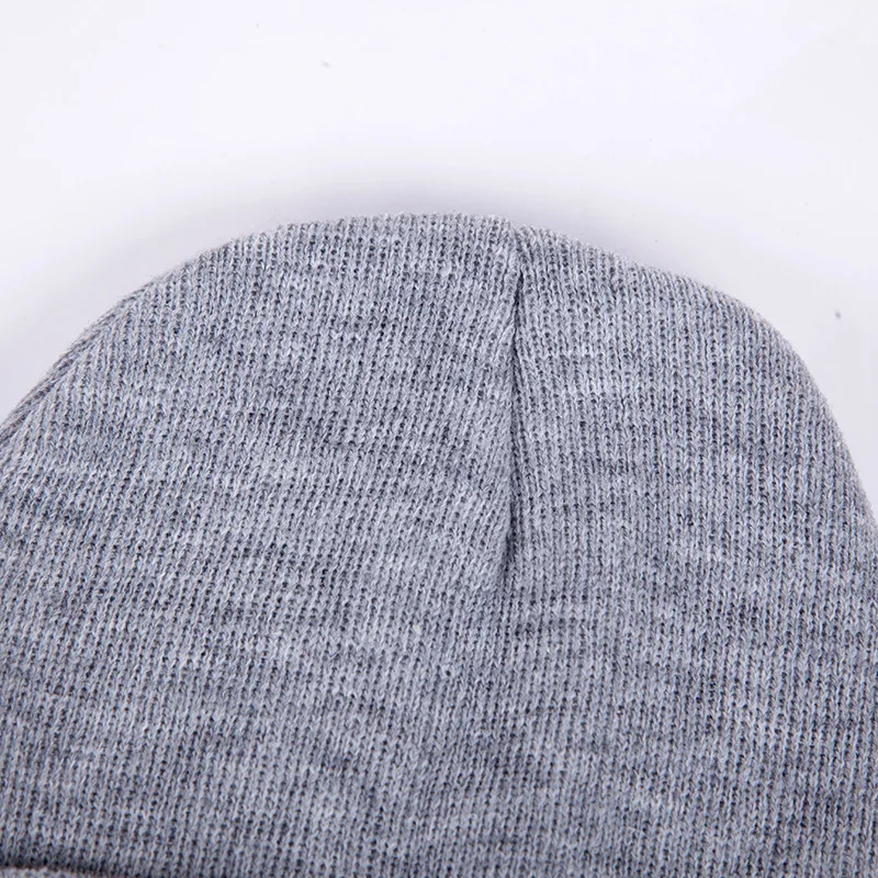 Шапка с помпоном вязаная шапка Простая мужская женская детская шапочка теплая зимняя шапка с помпоном