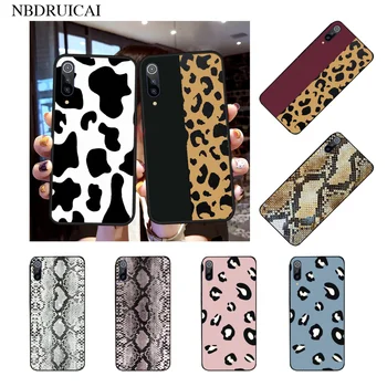 

NBDRUICAI Cow Print Black White Soft Silicone TPU Phone Cover for Xiaomi Mi9 9SE 8SE Pocophone F1 Mi8 Lite