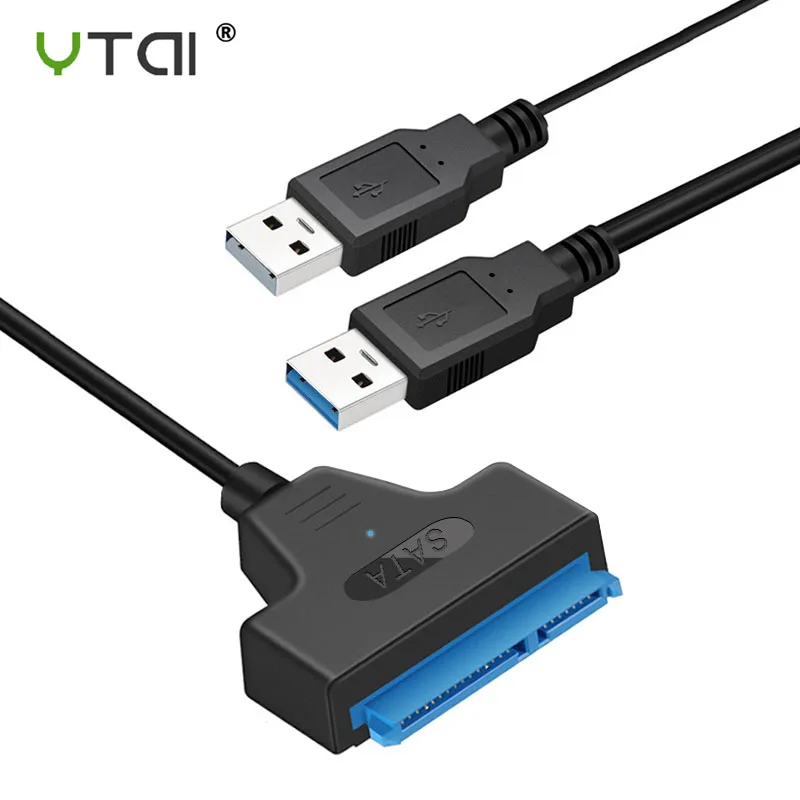 Кабель USB 3 0 SATA адаптер Sata к до 6 Гбит/с для 2 5 дюймового внешнего жесткого диска SSD 22