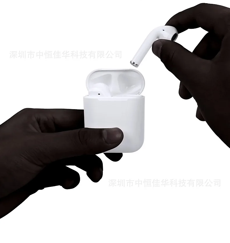 

I12 Bluetooth Earphones 5.0TWS Wireless Earphone Suitable for Apple Universal Mini Extra Small Running Sports Dual Handle