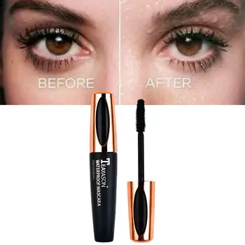 

Silk Fiber Eyelash Mascara Extension Makeup Black Waterproof Volume cosmetic Express false eyelashes Lengthening mascara B2N2