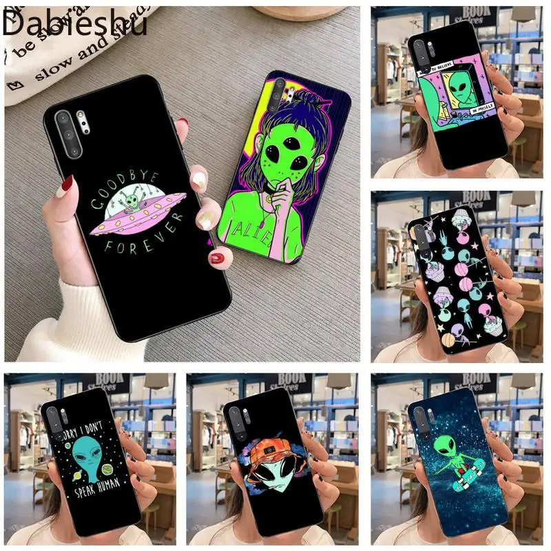 Силиконовый черный чехол Dabieshu для Samsung Note 7 8 9 10 Plus lite Galaxy J7 J8 J6 2018 Prime | Мобильные