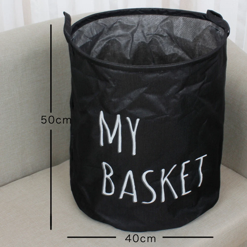 Large Capacity Folding Laundry Basket Dirty Clothes Storage Bucket Bag Organizer Home Supplies