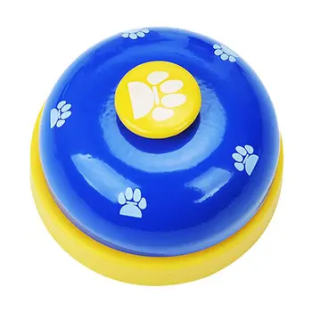 

Pet Dog Training Bell Practical Training Bell Non-Skid Rubber Bottom Cute Printed Communication Device for Pet