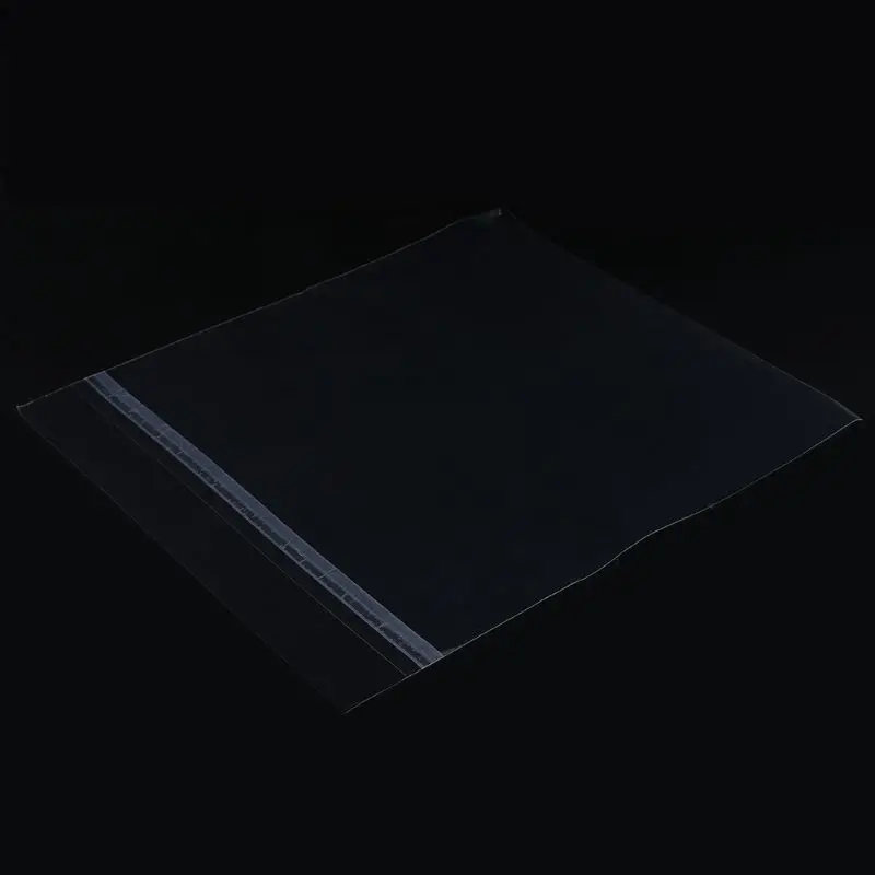 50Pcs Resealable 4 Mil Plastic Vinyl Record Outer Sleeves For 12'' LP GATEFOLD 2LP
