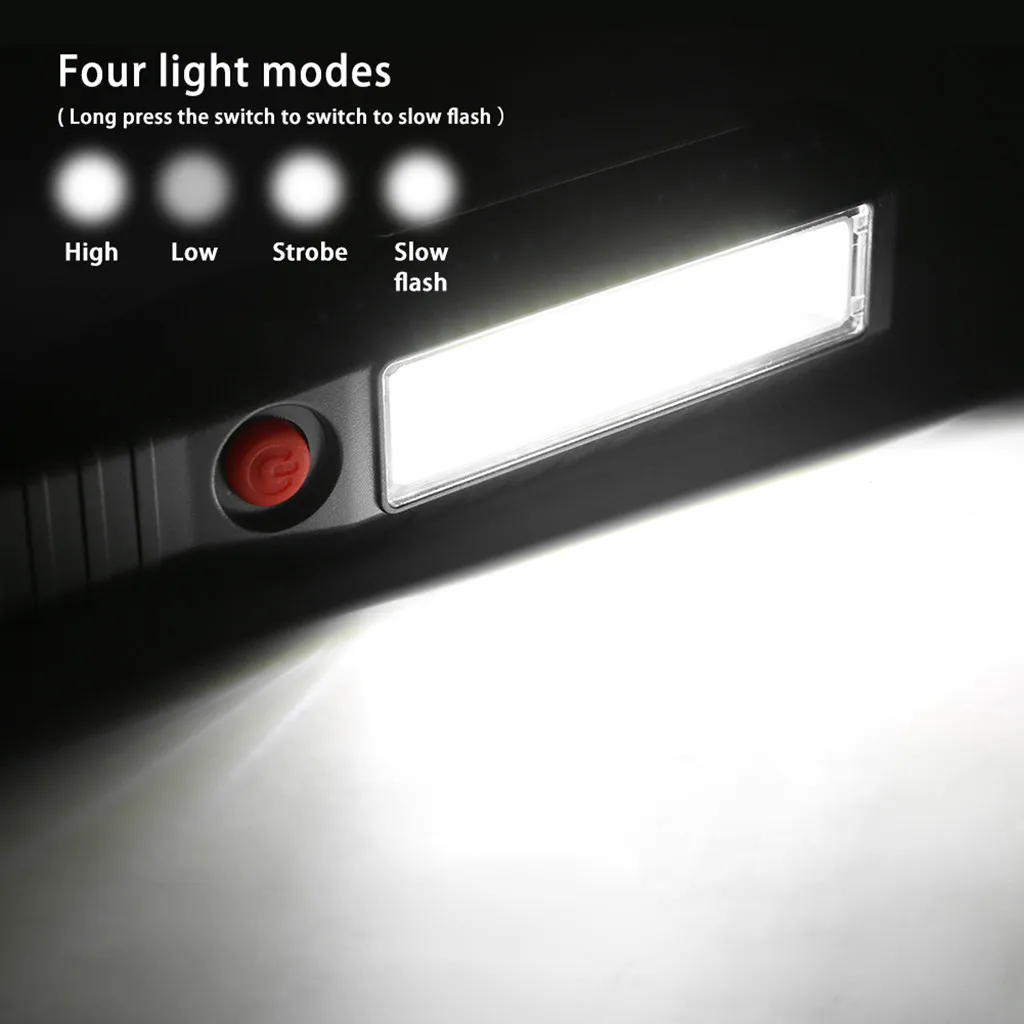 

Multifonction COB LED Mini Inspection Light Torch LED lampe de poche Magnetic Handheld Work Home Garage Car Emergency Maintenan