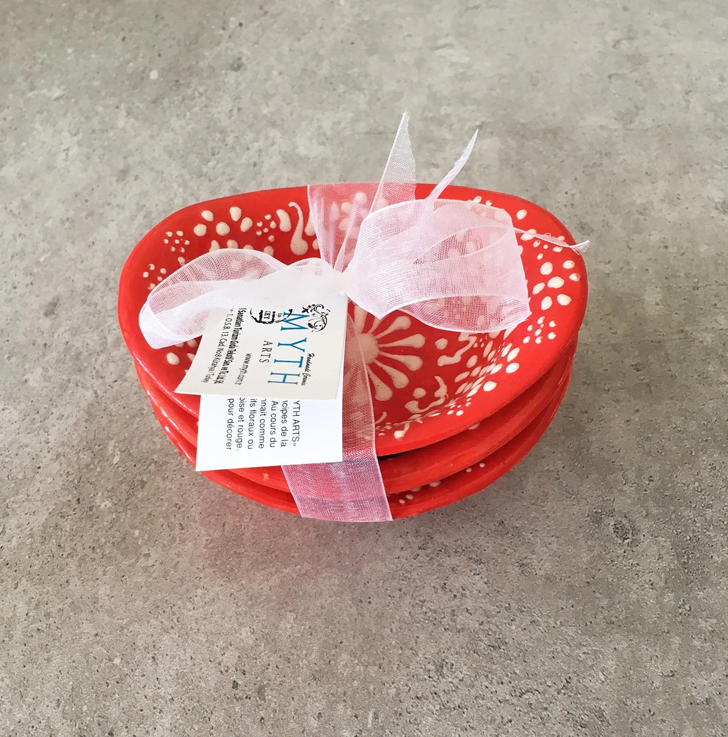 Столовые приборы ручной работы Керамические 11 см Гондола чаша 3'l U