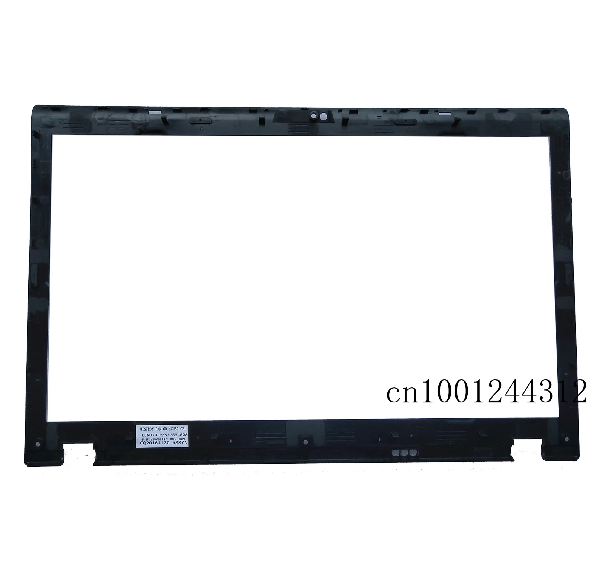 New Original for Lenovo Thinkpad T510 T520 T530 W510 LCD Front Frame Bezel Non-Touch 60Y5482 75Y5428